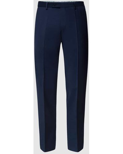 Baldessarini Hose mit Bügelfalten Modell 'Massa' - Blau