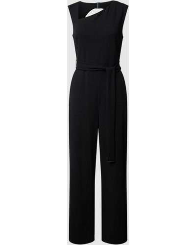 Calvin Klein Jumpsuit Met Cut-out Aan De Achterkant - Blauw