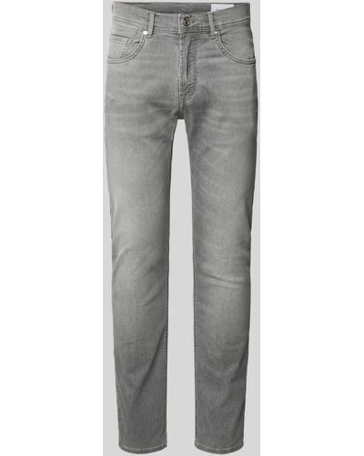 Baldessarini Regular Fit Jeans mit Eingrifftaschen Modell 'Jack' - Grau