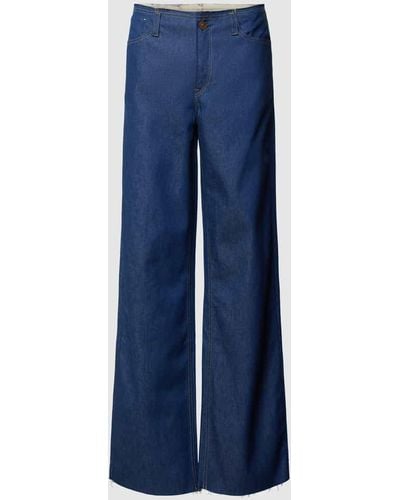 G-Star RAW Loose Cut Jeans mit offenen Saum Modell 'Judee' - Blau