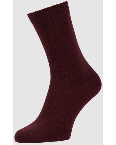 FALKE Socken mit Kaschmir-Anteil Modell Cosy Wool - Lila