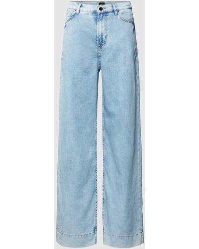 BOSS Jeans im 5-Pocket-Design Modell 'MARLENE' - Blau