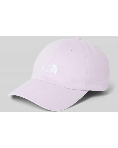 The North Face Basecap mit Label-Stitching - Pink