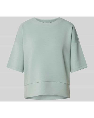 Opus T-Shirt mit Rundhalsausschnitt Modell 'Gasopi' - Grün