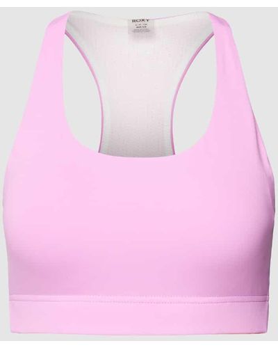 Roxy Sport-BH mit Racerback Modell 'BOLD MOVES' - Pink