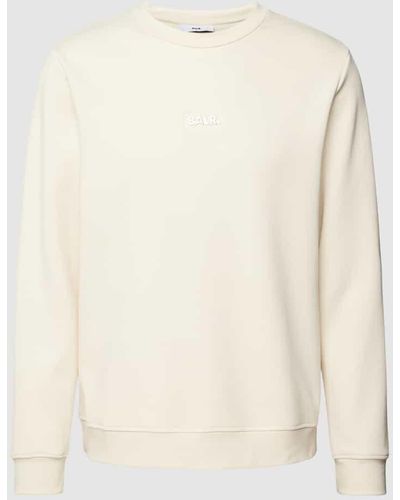 BALR Regular Fit Sweatshirt mit Label-Detail - Natur