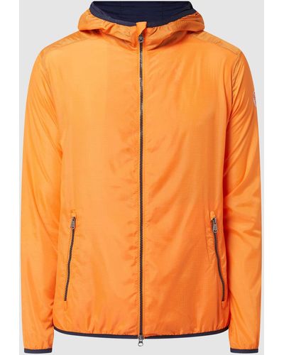 North Sails Jacke mit Reißverschlusstaschen Modell 'Moorea' - Orange