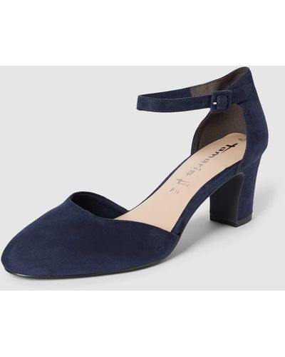 Tamaris Pumps Met Doornsluiting - Blauw