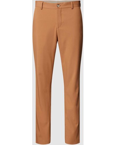SELECTED Slim Fit Pantalon - Oranje