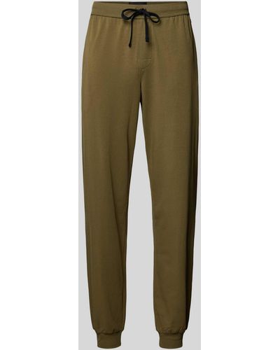 BOSS Sweatpants mit elastischem Bund Modell 'Hadiko' - Grün
