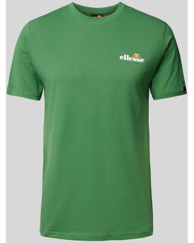 Ellesse T-Shirt mit Label-Print Modell 'LIAMMO' - Grün