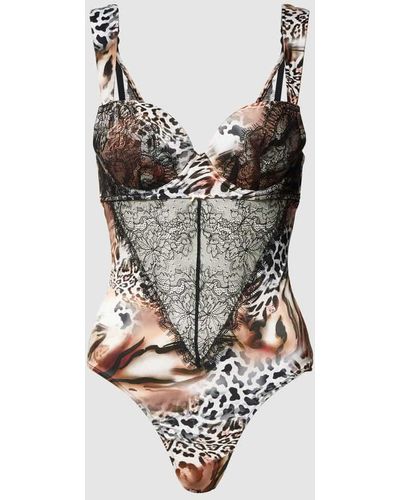 Guess Body mit Animal-Print Modell 'DIVINA' - Mehrfarbig