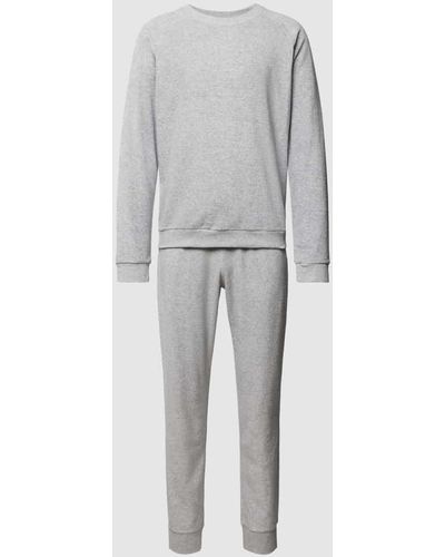 Schiesser Pyjama - Grau