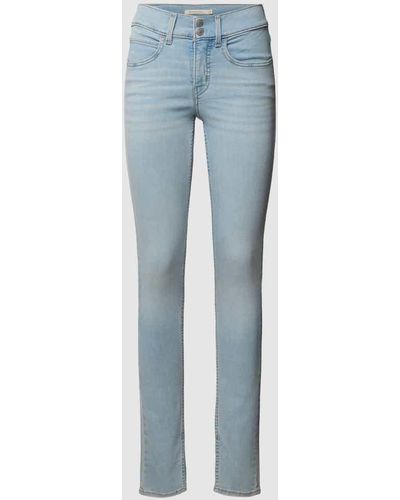 Levi's® 300 Skinny Fit Jeans mit Stretch-Anteil Modell '311TM' - Blau