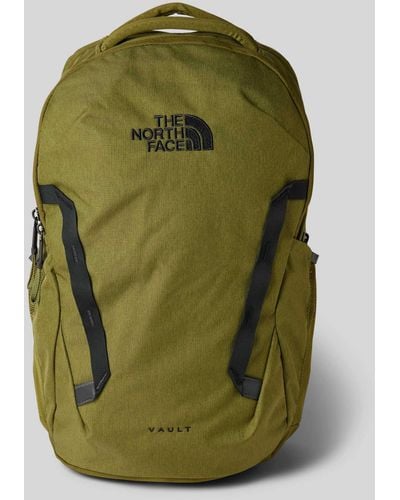 The North Face Rugzak Met Labelstitching - Groen