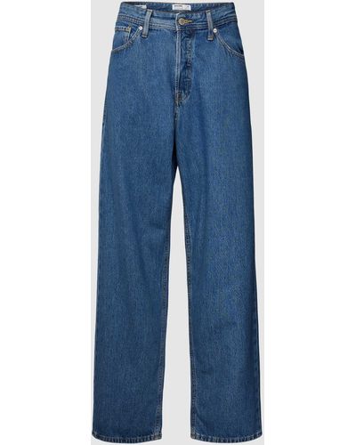 Jack & Jones Baggy Fit Jeans Met 5-pocketmodel - Blauw