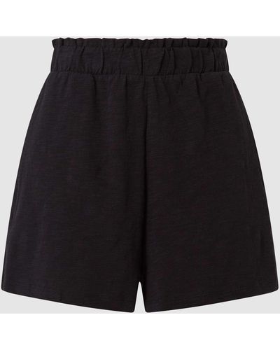 Edc By Esprit Shorts aus Baumwolle - Schwarz