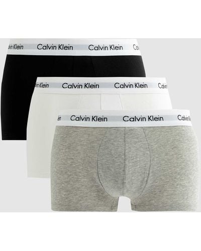 Calvin Klein Trunks im 3er-Pack - kurzes Bein - Mehrfarbig