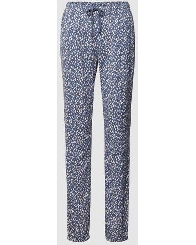 Lascana Pyjama-Hose mit elastischem Bund Modell 'Dreams' - Blau