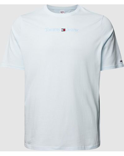 Tommy Hilfiger PLUS SIZE T-Shirt mit Galonstreifen in Weiß für Herren |  Lyst DE