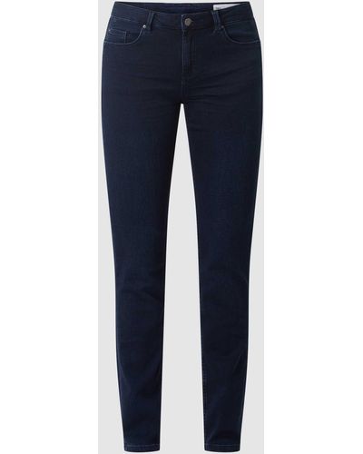 Esprit Slim Fit Jeans Met Stretch - Blauw