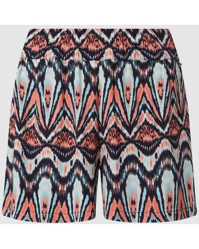 Pepe Jeans Shorts mit Allover-Muster Modell 'Iselin' - Natur
