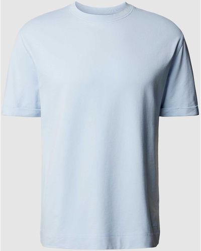 Windsor. T-shirt Met Ronde Hals - Blauw