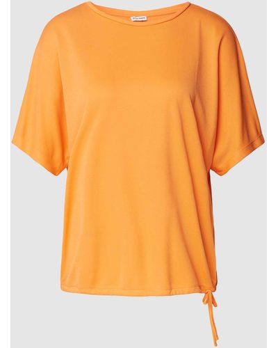 Tom Tailor T-shirt Met Ronde Hals - Oranje