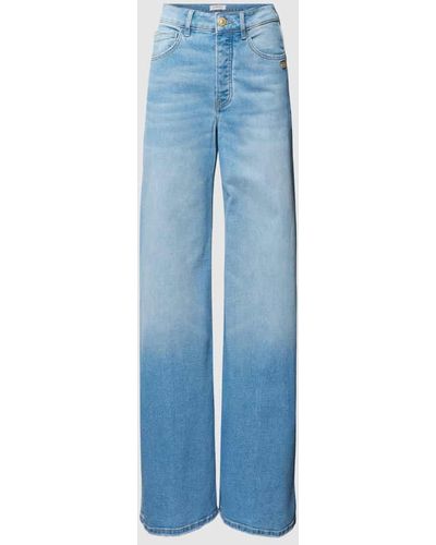 Gang Relaxed Fit Jeans mit Stretch-Anteil Modell 'Julietta' - Blau