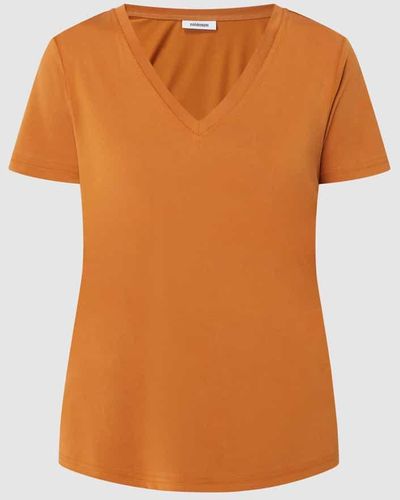 Minimum T-Shirt aus Modalmischung Modell 'Rynih' - Orange