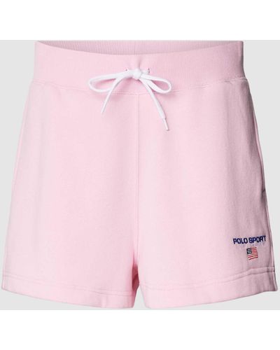 Polo Ralph Lauren Shorts mit Gesäßtasche - Pink