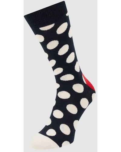 Happy Socks Socken mit Polka Dots Modell 'BIG DOT' - Blau