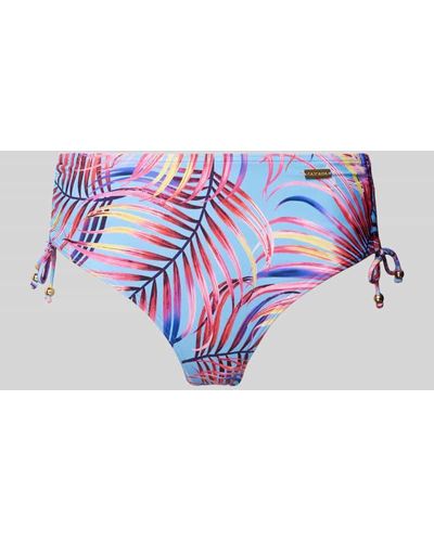 Lascana Bikini-Unterteil mit floralem Muster Modell 'Breese' - Grau