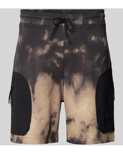 HUGO Shorts mit Eingrifftaschen Modell 'Dolrockys' - Schwarz