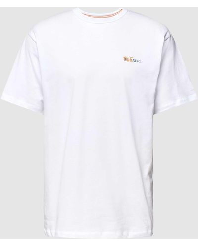 COLOURS & SONS T-Shirt mit Rundhalsausschnitt - Weiß