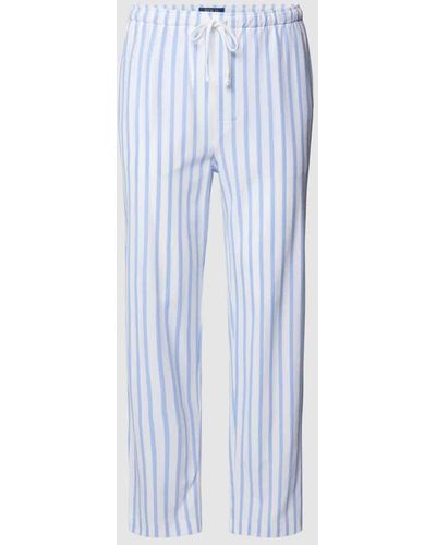 Polo Ralph Lauren Pyjama-Hose mit elastischem Bund - Blau