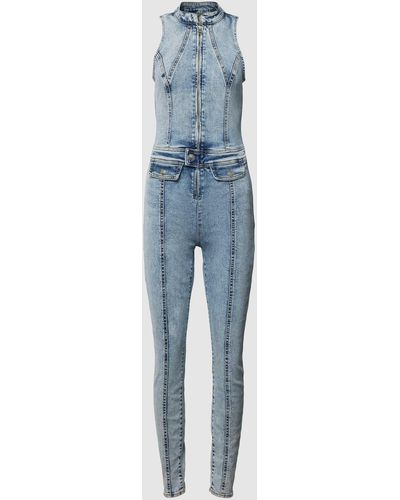 Guess Jumpsuit in Denim-Optik Modell 'PENNY' - Blau