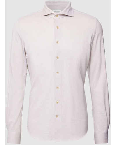 Profuomo Slim Fit Zakelijk Overhemd - Roze