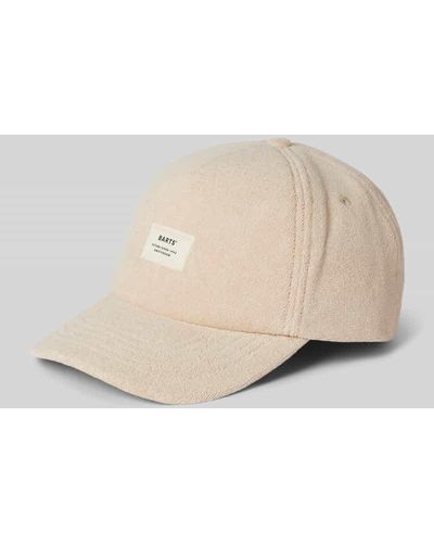 Barts Cap aus Frottee mit Label-Patch Modell 'BEGONIA' - Natur