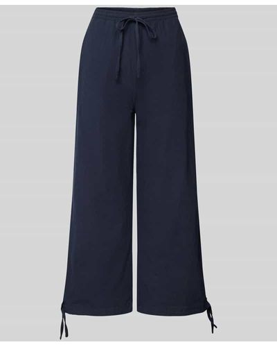 Soya Concept Tapered Fit Hose mit elastischem Bund Modell 'CISSIE' - Blau