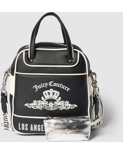 Juicy Couture Tote Bag Met Labeldetail - Zwart