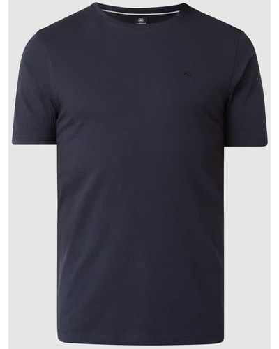 Lerros T-Shirt mit Rundhalsausschnitt - Blau