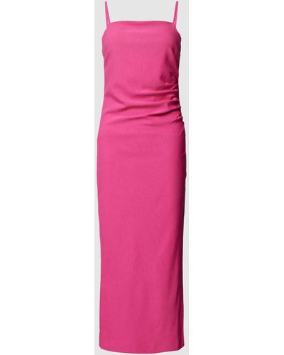 Y.A.S Maxi-jurk Met Zijsplitten - Roze