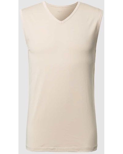 Mey Tanktop mit Stretch-Anteil Modell 'Muscle' - Natur