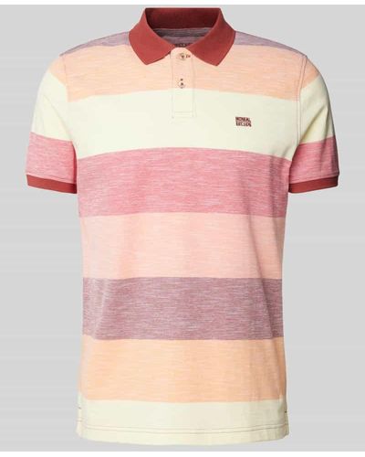 Mcneal Poloshirt mit Logo-Stitching - Pink