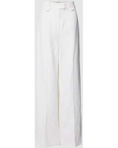 Ted Baker Anzugshose mit Bundfalten Modell 'ASTAAT' - Weiß