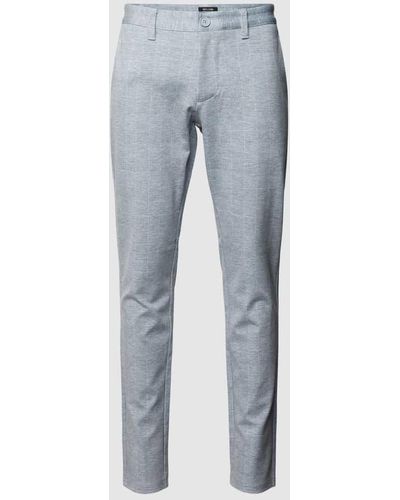 Only & Sons Tapered Fit Hose mit Stretch-Anteil Modell 'MARK' - Blau