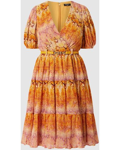 MARCIANO BY GUESS Mini-jurk Met Plissévouwen - Oranje