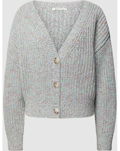 Tom Tailor Cardigan mit V-Ausschnitt - Grau