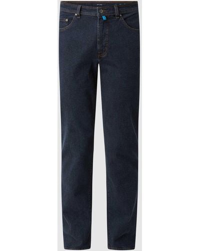 Pierre Cardin Comfort Fit Jeans Met Stretch, Model 'dijon' - Blauw